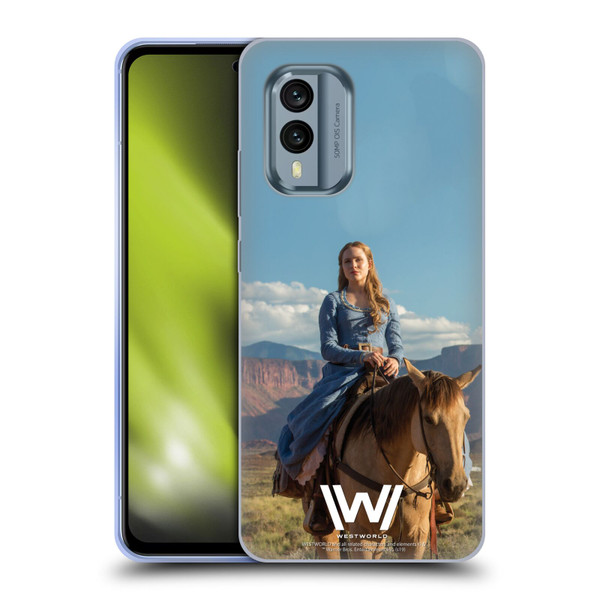 Westworld Characters Dolores Abernathy Soft Gel Case for Nokia X30
