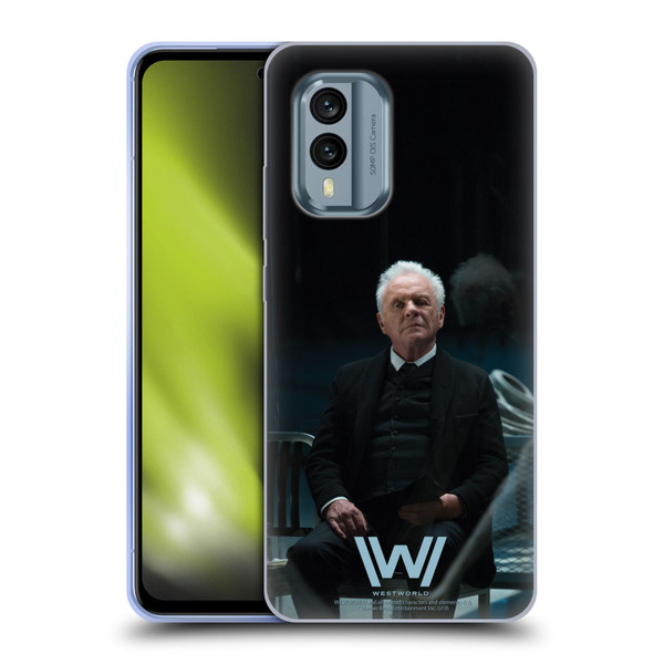 Westworld Characters Robert Ford Soft Gel Case for Nokia X30