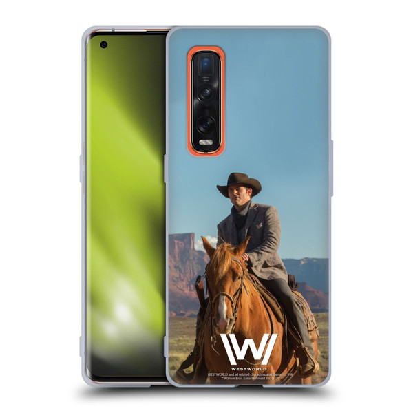 Westworld Characters Teddy Flood Soft Gel Case for OPPO Find X2 Pro 5G