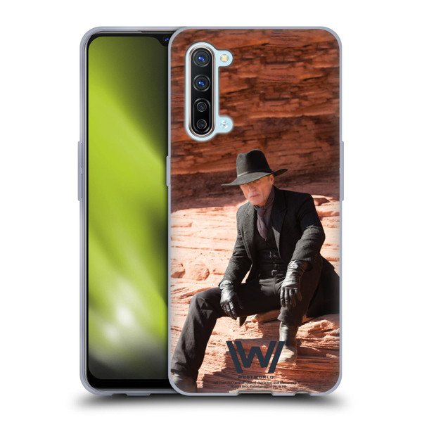 Westworld Characters Man In Black Soft Gel Case for OPPO Find X2 Lite 5G