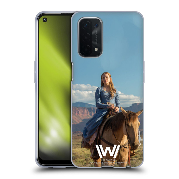 Westworld Characters Dolores Abernathy Soft Gel Case for OPPO A54 5G