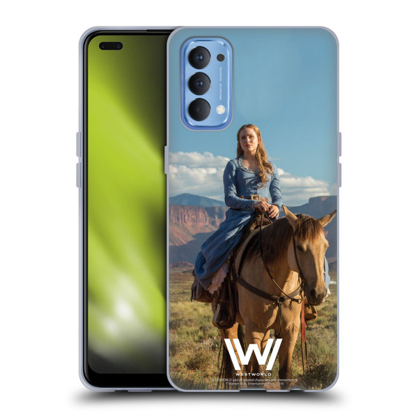 Westworld Characters Dolores Abernathy Soft Gel Case for OPPO Reno 4 5G