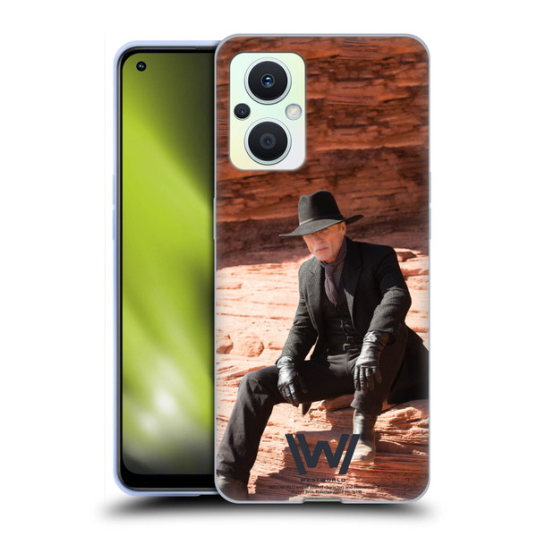 Westworld Characters Man In Black Soft Gel Case for OPPO Reno8 Lite