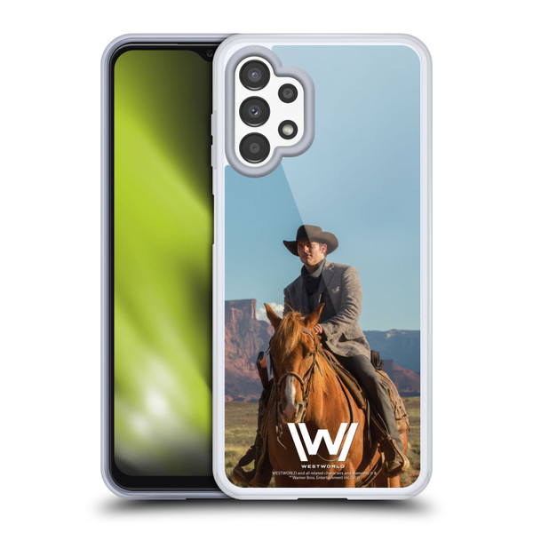 Westworld Characters Teddy Flood Soft Gel Case for Samsung Galaxy A13 (2022)
