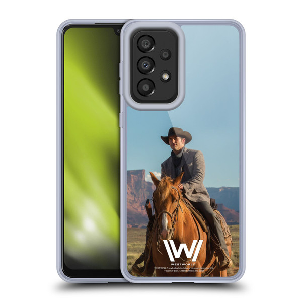 Westworld Characters Teddy Flood Soft Gel Case for Samsung Galaxy A33 5G (2022)