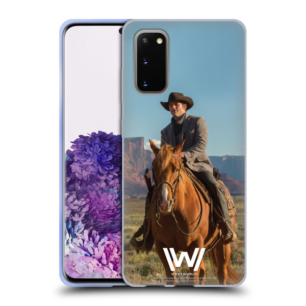 Westworld Characters Teddy Flood Soft Gel Case for Samsung Galaxy S20 / S20 5G