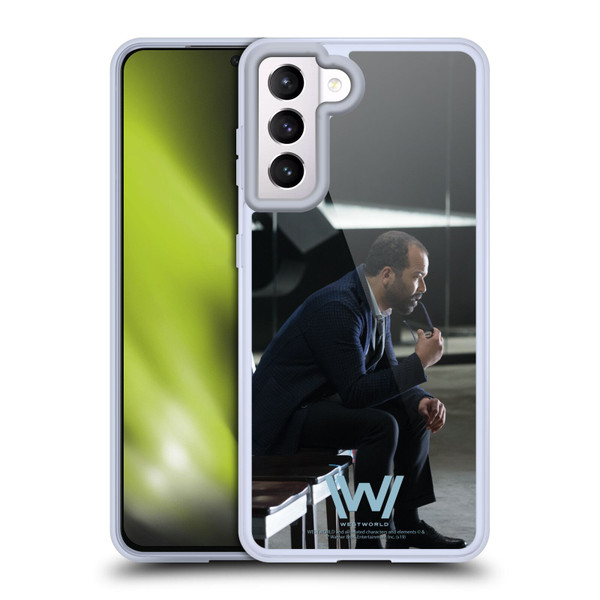 Westworld Characters Bernard Lowe Soft Gel Case for Samsung Galaxy S21 5G