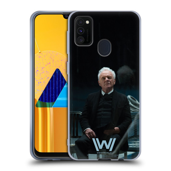 Westworld Characters Robert Ford Soft Gel Case for Samsung Galaxy M30s (2019)/M21 (2020)