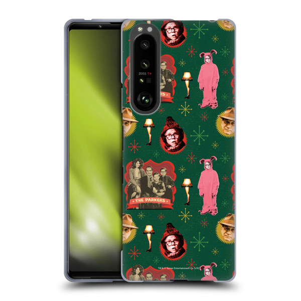 A Christmas Story Composed Art Alfie Family Pattern Soft Gel Case for Sony Xperia 1 III