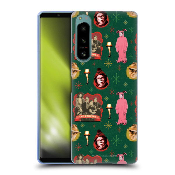 A Christmas Story Composed Art Alfie Family Pattern Soft Gel Case for Sony Xperia 5 IV