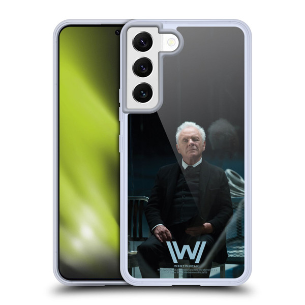 Westworld Characters Robert Ford Soft Gel Case for Samsung Galaxy S22 5G