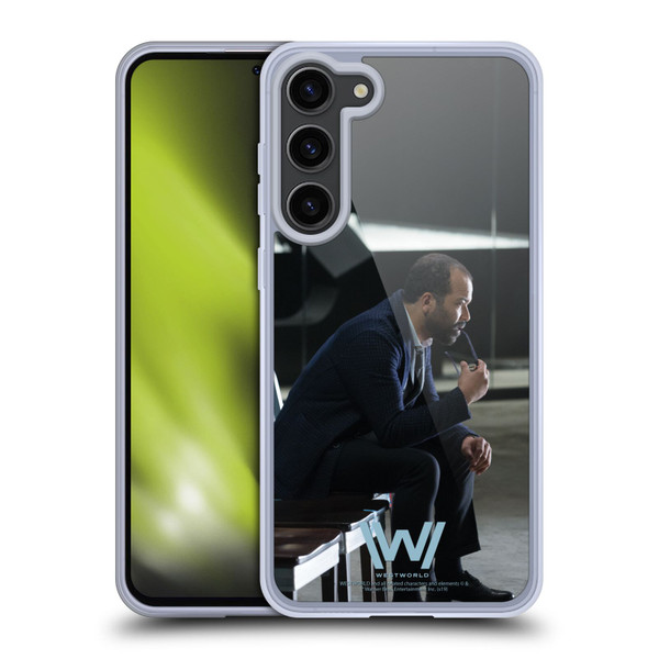 Westworld Characters Bernard Lowe Soft Gel Case for Samsung Galaxy S23+ 5G
