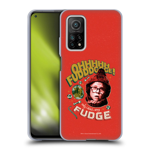 A Christmas Story Composed Art Oh Fudge Soft Gel Case for Xiaomi Mi 10T 5G