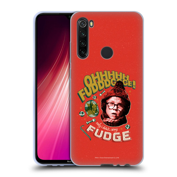 A Christmas Story Composed Art Oh Fudge Soft Gel Case for Xiaomi Redmi Note 8T