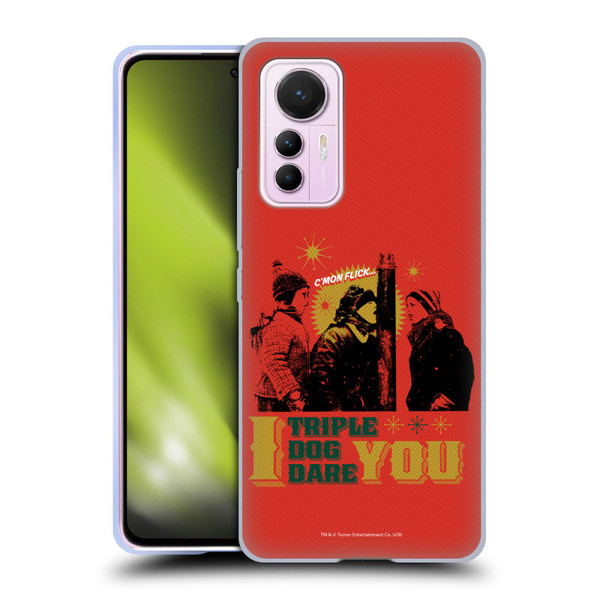 A Christmas Story Composed Art Triple Dog Dare Soft Gel Case for Xiaomi 12 Lite