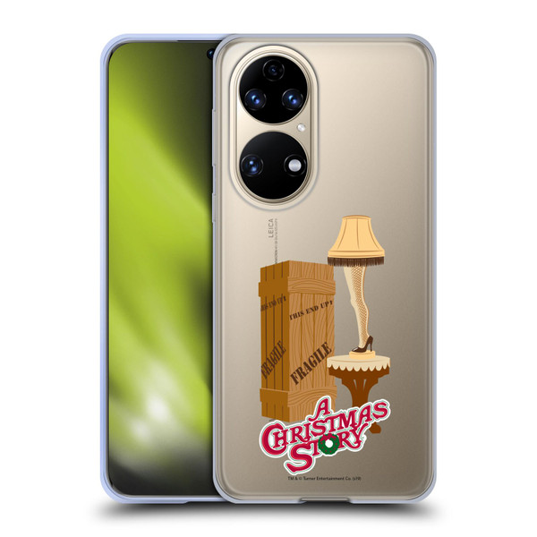 A Christmas Story Graphics Leg Lamp Soft Gel Case for Huawei P50