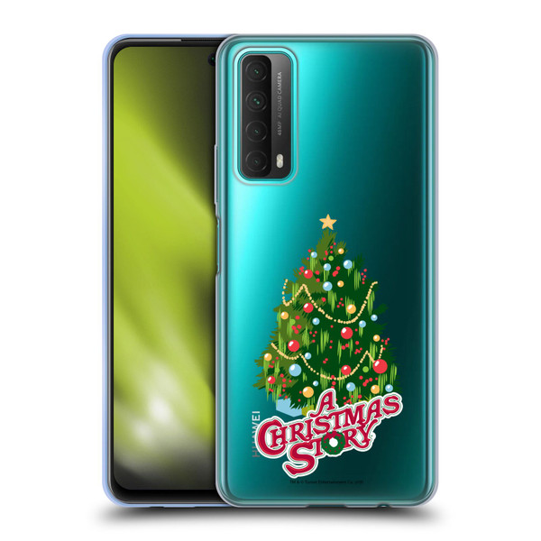 A Christmas Story Graphics Holiday Tree Soft Gel Case for Huawei P Smart (2021)