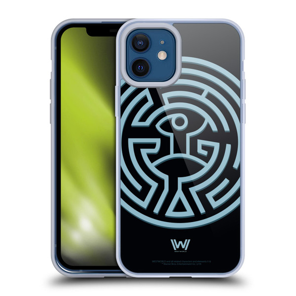 Westworld Graphics The Maze Soft Gel Case for Apple iPhone 12 / iPhone 12 Pro