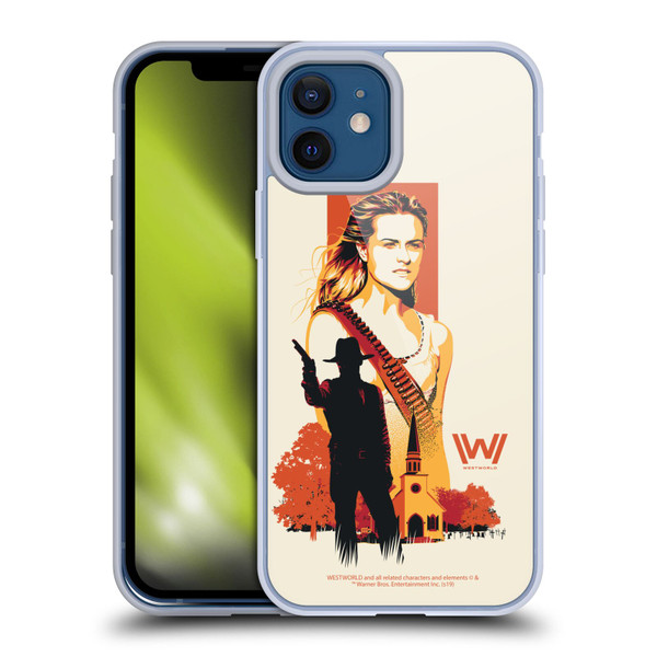 Westworld Graphics Wyatt Soft Gel Case for Apple iPhone 12 / iPhone 12 Pro