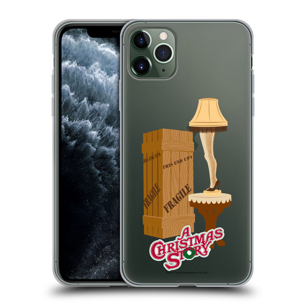 A Christmas Story Graphics Leg Lamp Soft Gel Case for Apple iPhone 11 Pro Max