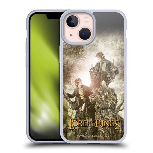 The Lord Of The Rings The Two Towers Character Art Hobbits Soft Gel Case for Apple iPhone 13 Mini