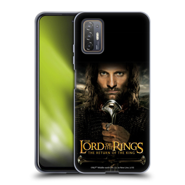 The Lord Of The Rings The Return Of The King Posters Aragorn Soft Gel Case for HTC Desire 21 Pro 5G