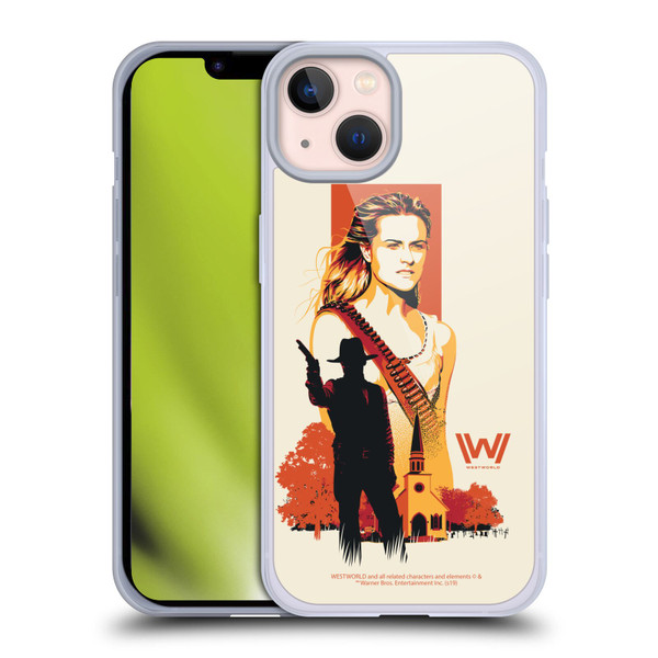 Westworld Graphics Wyatt Soft Gel Case for Apple iPhone 13