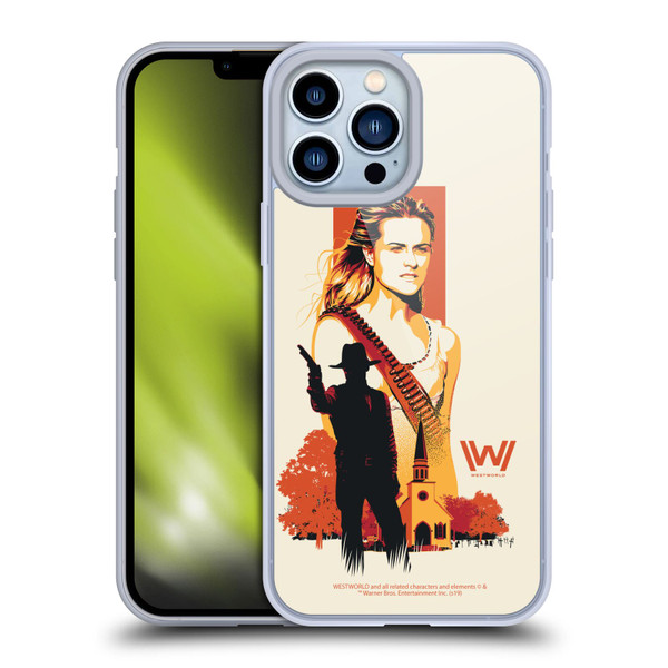 Westworld Graphics Wyatt Soft Gel Case for Apple iPhone 13 Pro Max