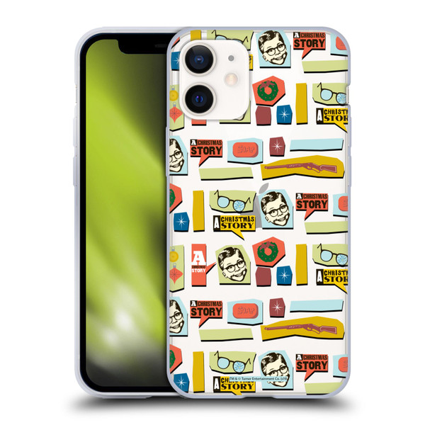 A Christmas Story Graphics Pattern 2 Soft Gel Case for Apple iPhone 12 Mini