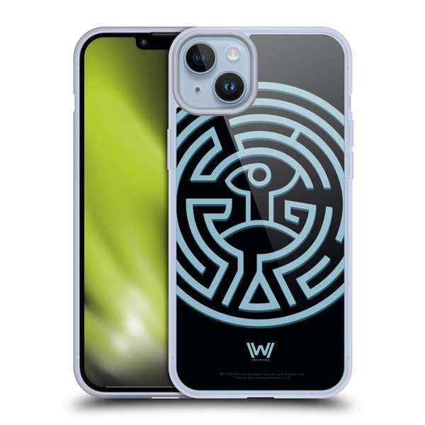 Westworld Graphics The Maze Soft Gel Case for Apple iPhone 14 Plus