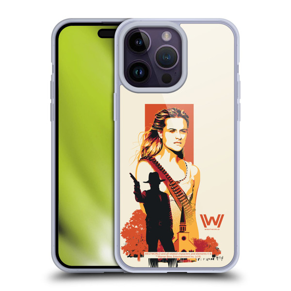 Westworld Graphics Wyatt Soft Gel Case for Apple iPhone 14 Pro Max