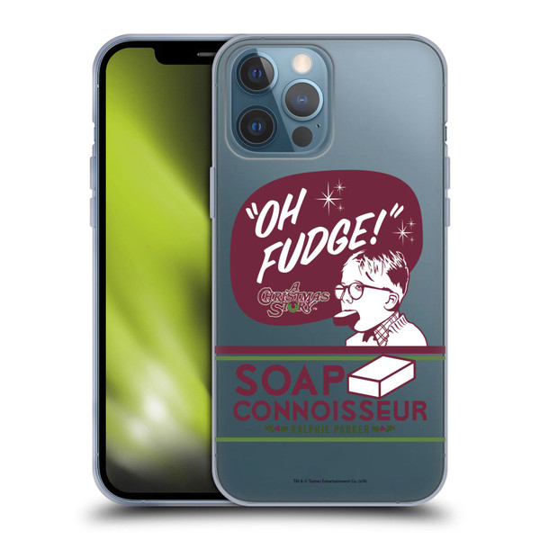A Christmas Story Graphics Soap Connoisseur Soft Gel Case for Apple iPhone 13 Pro Max