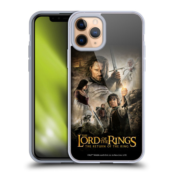 The Lord Of The Rings The Return Of The King Posters Main Characters Soft Gel Case for Apple iPhone 11 Pro
