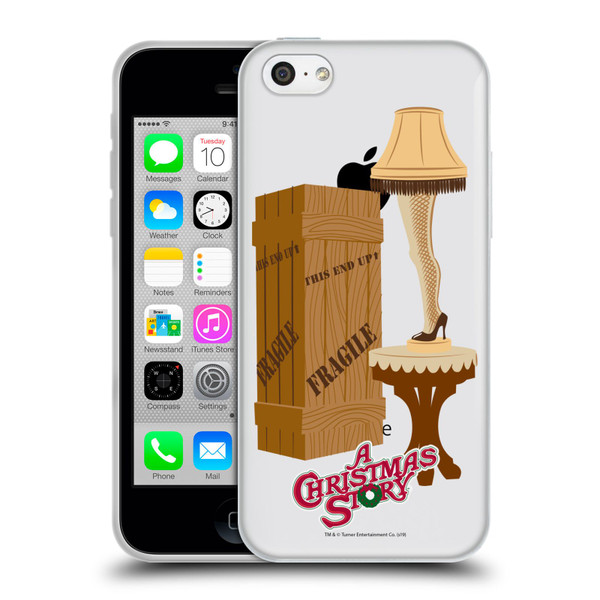 A Christmas Story Graphics Leg Lamp Soft Gel Case for Apple iPhone 5c