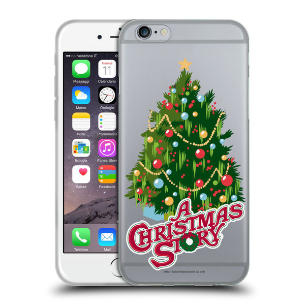 A Christmas Story Graphics Holiday Tree Soft Gel Case for Apple iPhone 6 / iPhone 6s