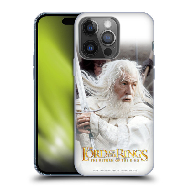 The Lord Of The Rings The Return Of The King Posters Gandalf Soft Gel Case for Apple iPhone 14 Pro