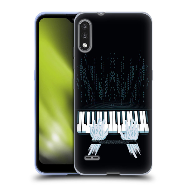 Westworld Graphics Piano Soft Gel Case for LG K22