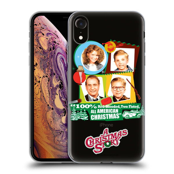 A Christmas Story Graphics Family Soft Gel Case for Apple iPhone XR