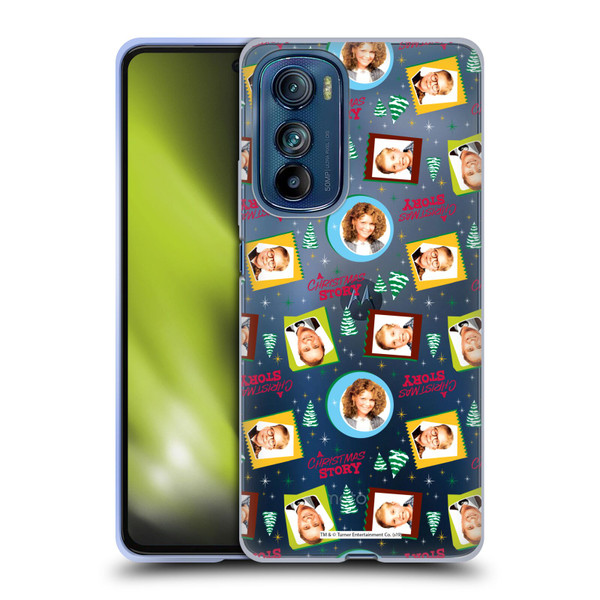 A Christmas Story Graphics Pattern 1 Soft Gel Case for Motorola Edge 30