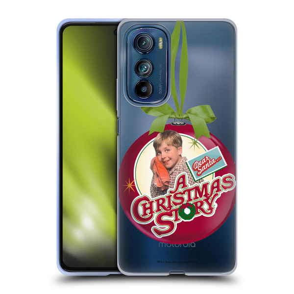 A Christmas Story Graphics Ralphie Ornament Soft Gel Case for Motorola Edge 30