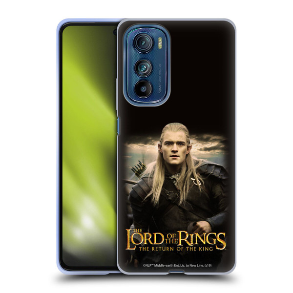 The Lord Of The Rings The Return Of The King Posters Legolas Soft Gel Case for Motorola Edge 30