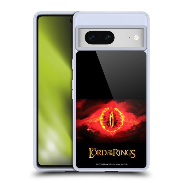 The Lord Of The Rings The Two Towers Character Art Eye Of Sauron Soft Gel Case for Google Pixel 7