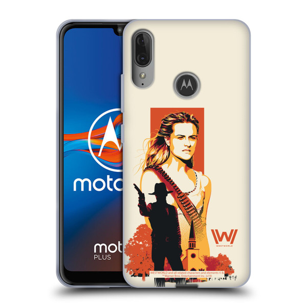 Westworld Graphics Wyatt Soft Gel Case for Motorola Moto E6 Plus