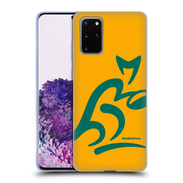 Australia National Rugby Union Team Crest Oversized Soft Gel Case for Samsung Galaxy S20+ / S20+ 5G