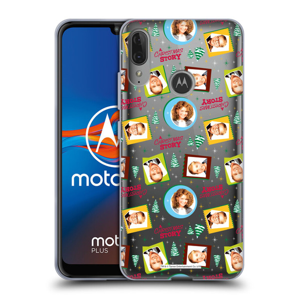 A Christmas Story Graphics Pattern 1 Soft Gel Case for Motorola Moto E6 Plus