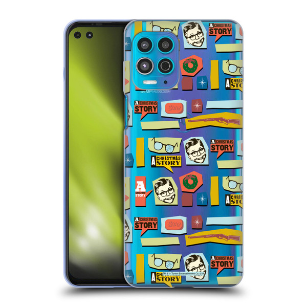 A Christmas Story Graphics Pattern 2 Soft Gel Case for Motorola Moto G100