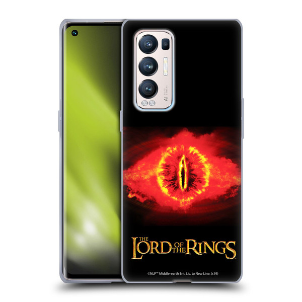 The Lord Of The Rings The Two Towers Character Art Eye Of Sauron Soft Gel Case for OPPO Find X3 Neo / Reno5 Pro+ 5G