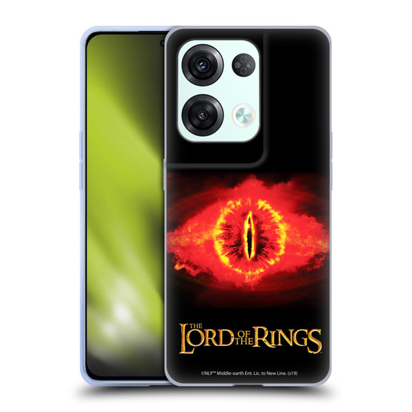 The Lord Of The Rings The Two Towers Character Art Eye Of Sauron Soft Gel Case for OPPO Reno8 Pro