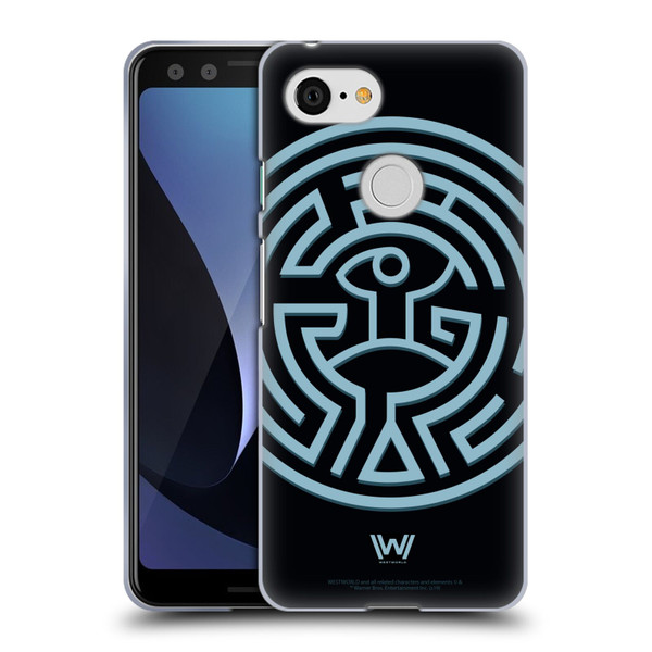 Westworld Graphics The Maze Soft Gel Case for Google Pixel 3