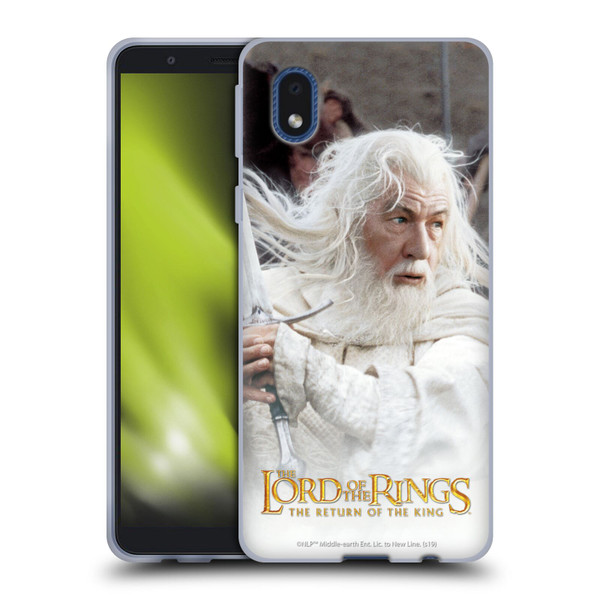 The Lord Of The Rings The Return Of The King Posters Gandalf Soft Gel Case for Samsung Galaxy A01 Core (2020)